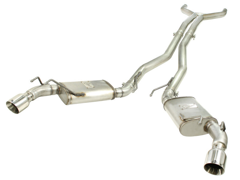 aFe MACH Force-Xp Exhaust 3in Stainless Steel Cat-Back 2010-2013 Chevrolet Camaro V8-6.2L (pol tip) - photo 3