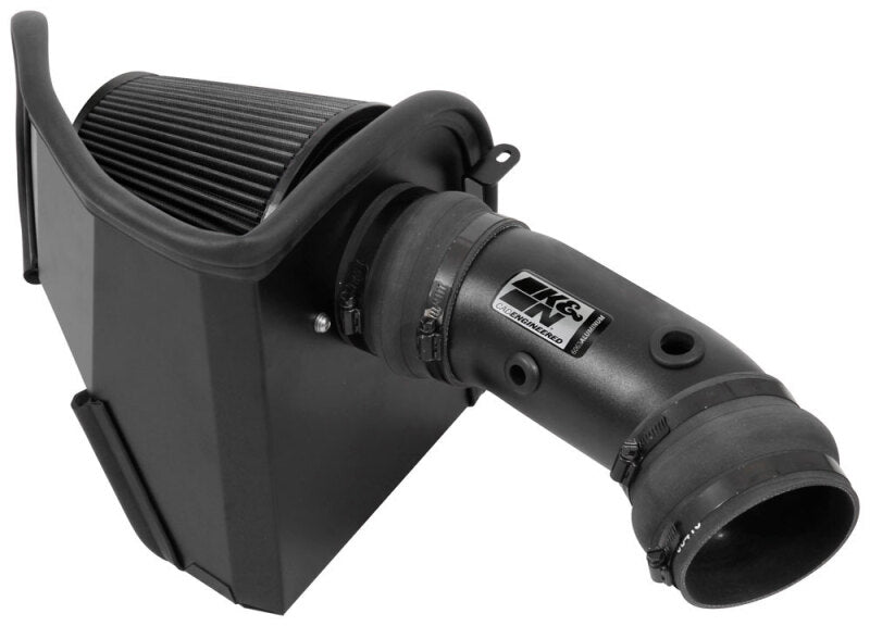 K&N 2017-2023 Dodge Charger/Challenger Hellcat SC 6.2L V8 DRYFLOW Performance Air Intake System (knn30-2553TTK) - photo 2