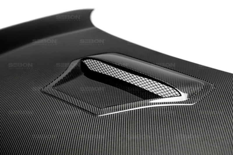 Seibon 2016-2017 Honda Civic TR Carbon Fiber Hood - photo 3