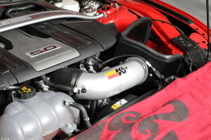 K&N 2018 Ford Mustang GT V8 5.0L F/I Typhoon Air Intake (knn69-3540TP) - photo 3