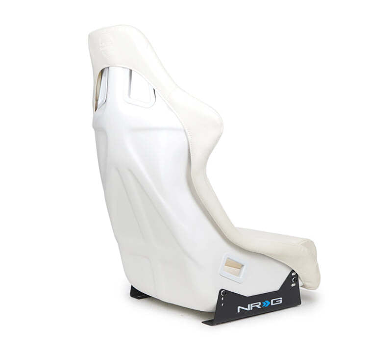 NRG FRP Bucket Seat White Vinyl Material (Large) (FRP-302WT-V) - photo 3