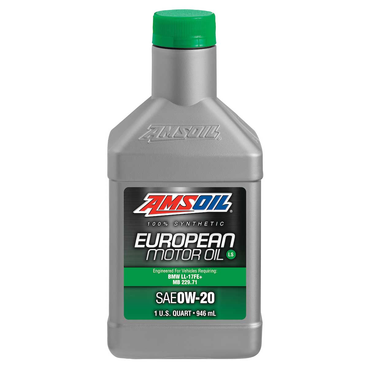 AMSOIL 0W-20 LS 100% Synthetic European Motor Oil, 1 Quart