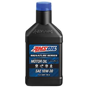 AMSOIL Signature Series 10W-30 100% Synthetic Motor Oil, 1 Quart