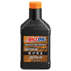 AMSOIL Signature Series 0W-40 100% Synthetic Motor Oil, 1 Quart
