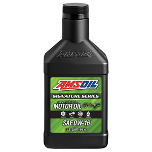 AMSOIL Signature Series 0W-16 100% Synthetic Motor Oil, 1 Quart