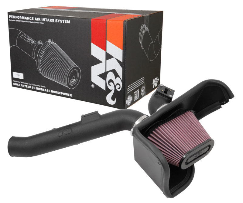 K&N 2016-2017 Cadillac ATS-V 3.6L V6 Twin Turbo Performance Intake Kit (knn57-3093) - photo 6