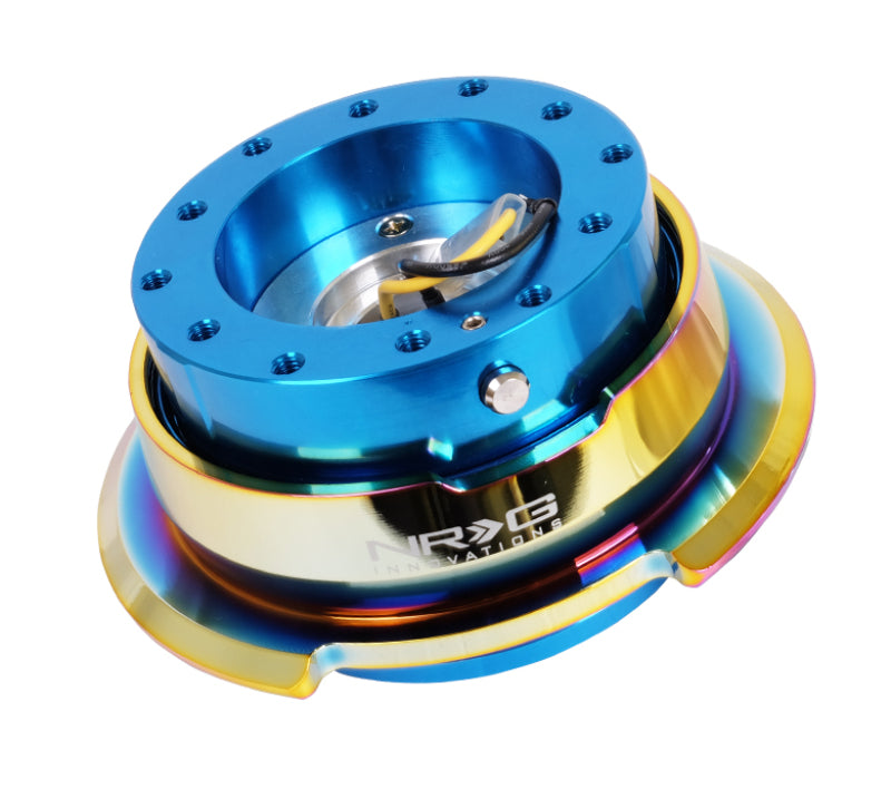 NRG Quick Release Gen 2.8 - Blue Body / Neochrome Ring (SRK-280BL-MC)