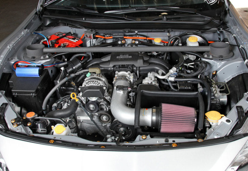 K&N 2013 Subaru BRZ 2.0L / 13 Scion FR-S 2.0L Silver 69 Series Typhoon Intake (knn69-8619TS) - photo 6