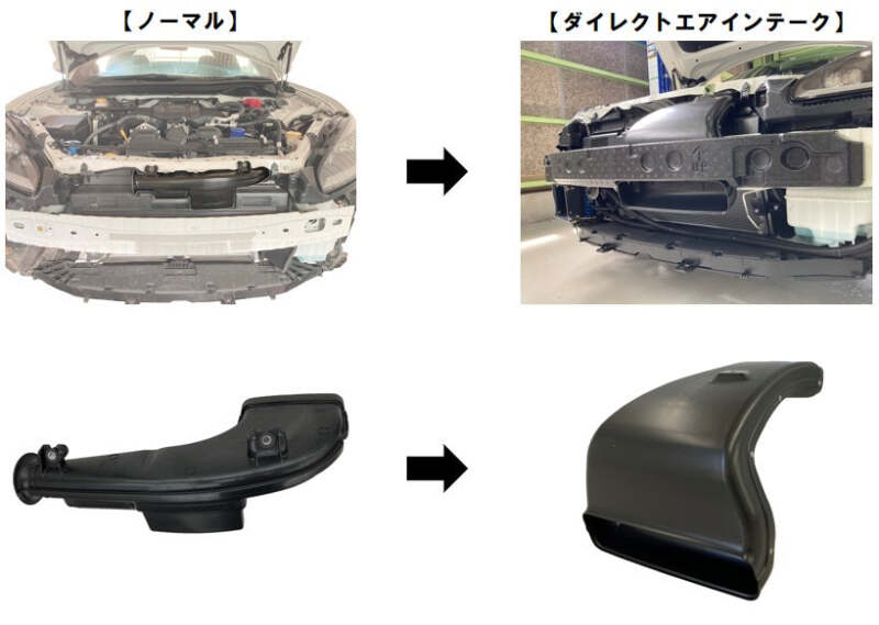 GReddy 2022+ Toyota GR86 FA24 Air Intake Snorkel for Factory Air Box (gre12515002) - photo 9