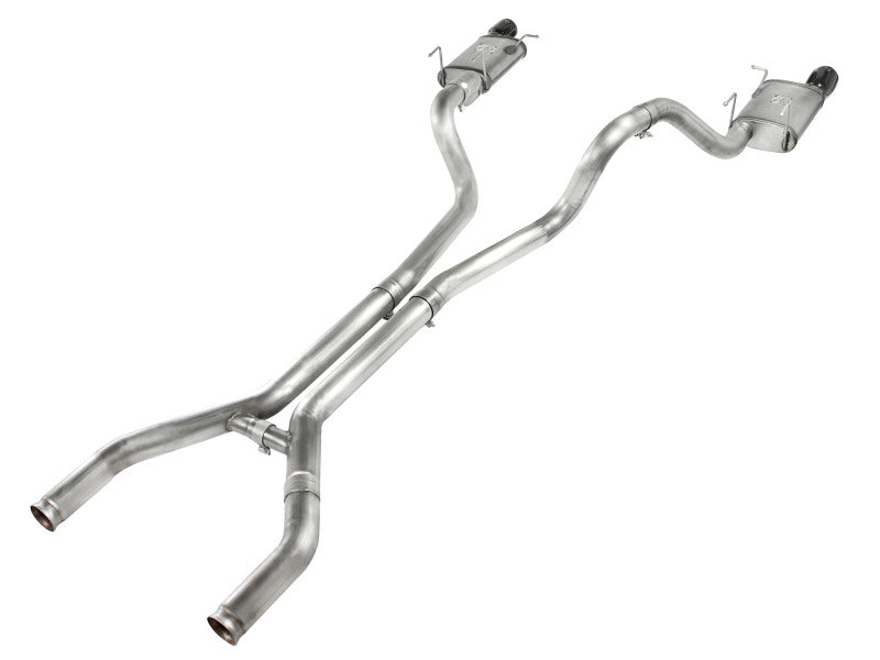aFe MACH Force-Xp Cat-Back Exhaust 3in Stainless Steel with Black Tips 2011-2014 Ford Mustang GT V8 5.0L - photo 3