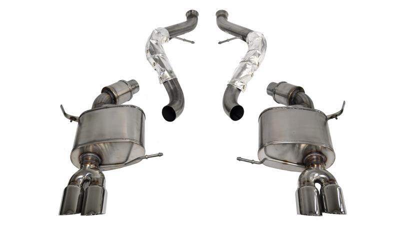 CORSA Performance 2008-2012 BMW M3 E90 Polished Sport Cat-Back Exhaust - photo 4