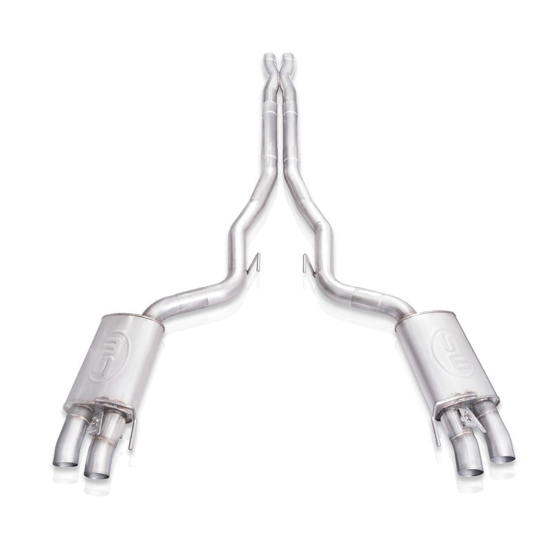 Stainless Works 2015+ Ford Shelby GT350 Redline Performance Connect X-Pipe Cat-Back Exhaust with Valves - photo 4