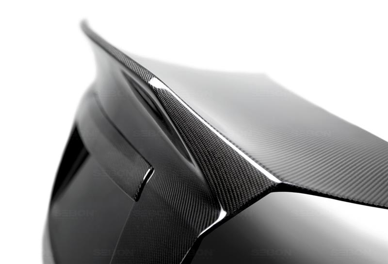 Seibon 2008-2014 Subaru Impreza WRX/STI 4dr C-style Carbon Fiber Trunk Lid - photo 4
