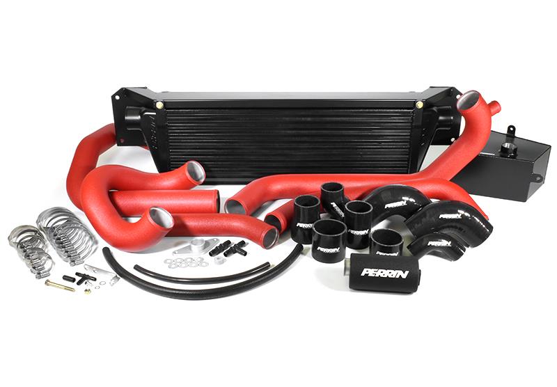 Perrin Performance 15-21 Subaru WRX/STI Front Mount Intercooler Core + Mounting Beam - Black Core