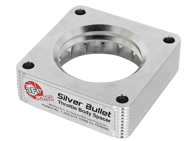 aFe Silver Bullet Throttle Body Spacer 2003-2006 Nissan 350Z V6 3.5L (VQ35DE) (afe46-36008)