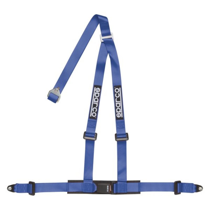 Sparco Belt 2 Inch Blue 3-Point Bolt-In (04608BV1AZ)