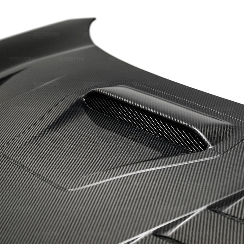 Seibon 2017-2018 Honda Civic Type R TS-Style Carbon Fiber Hood - photo 3