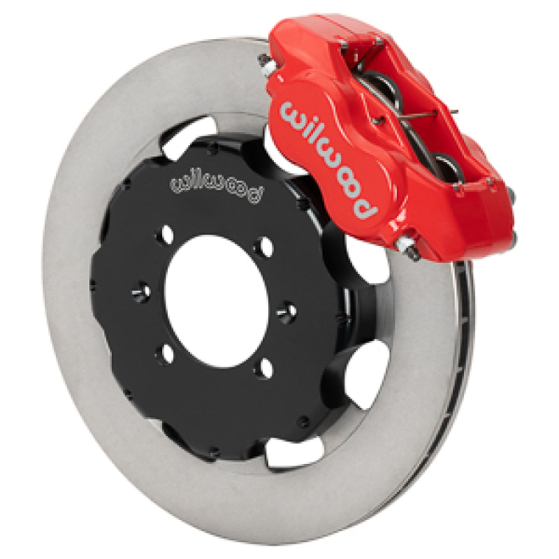 Wilwood 2016+ Mazda MX-5 Miata ND Forged Dynalite Front Big Brake Kit (11.75in) - Red / Slotted