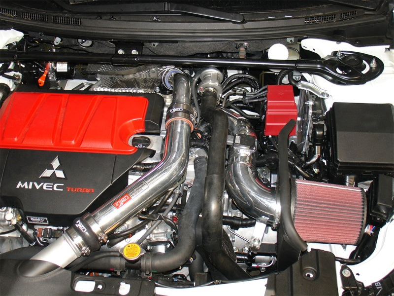 Injen 2008-2014 Mitsubishi Evo X 2.0L 4Cyl Black Short Ram Intake (injSP1899BLK)