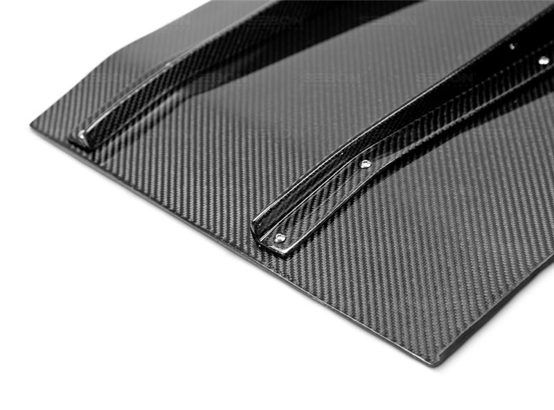 Seibon 2006-2007 Subaru WRX Carbon Fiber Rear Diffuser - photo 5