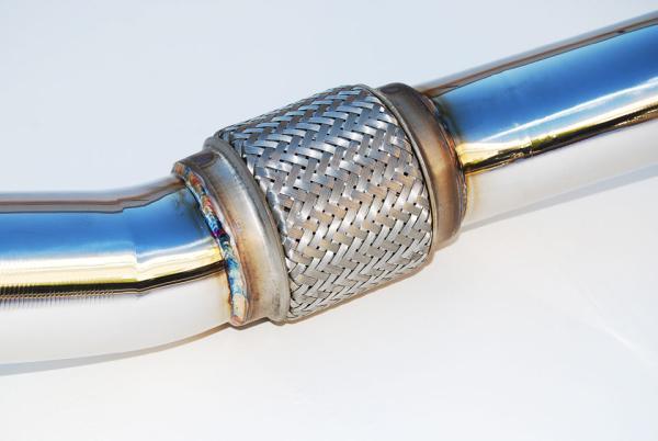 Invidia 2008-2009 WRX Sedan 76mm (101mm tip) REGULAR Titanium Tip Cat-Back Exhaust - photo 3