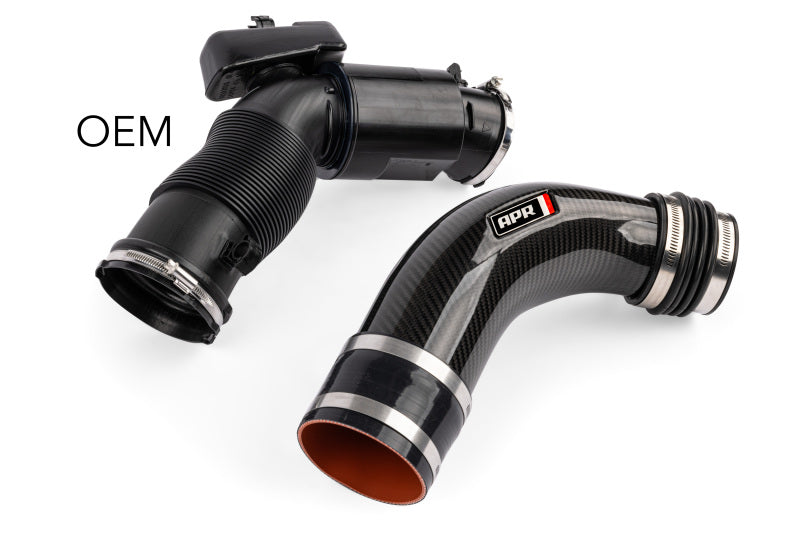 APR 2010-2016 Audi S4/S5/2014-2017 Audi Q5/SQ5 (B8) 3.0T Carbon Fiber Throttle Inlet Pipe (aprCI100037-A) - photo 8