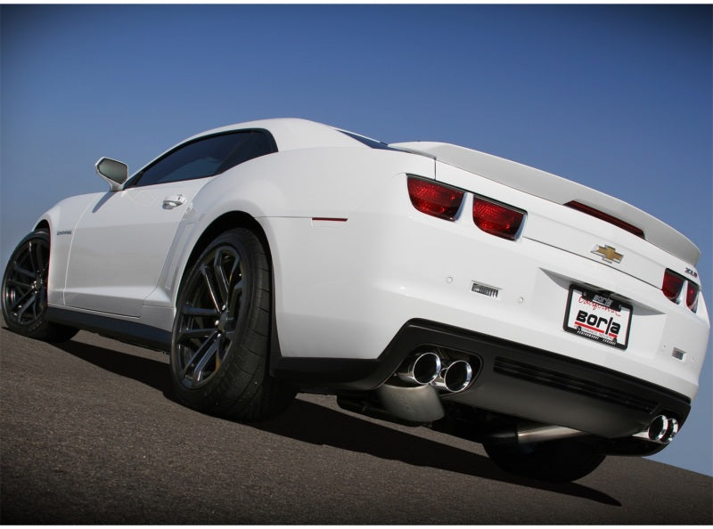 Borla 2012-2014 Chevrolet Camaro ZL1 Coupe 6.2L 8cyl AT/MT 6spd RWD Aggressive ATAK Cat-Back Exhaust - photo 2