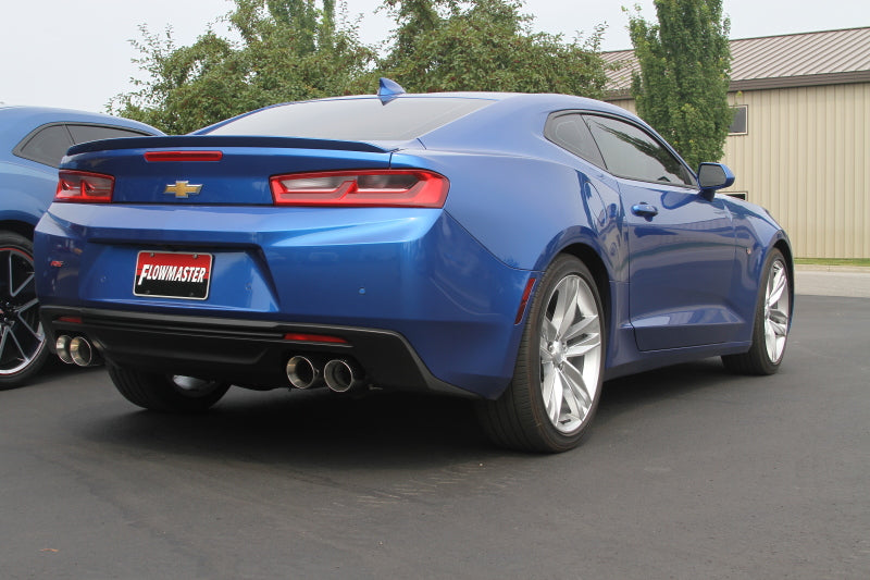 Flowmaster 2013-2015 Camaro 6.2L American Thunder SS Cat-Back Exhaust System - photo 4
