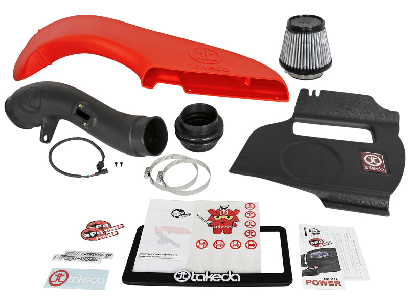 aFe Takeda Stage-2 PRO DRY S Cold Air Intake System 2015-2018 Subaru WRX H4 2.0L (t) (afeTA-4305B-1D) - photo 6