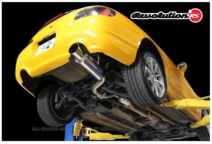 GReddy 2000-2008 Honda S2000 63.5mm Revolution RS Single Exit Cat-Back Exhaust