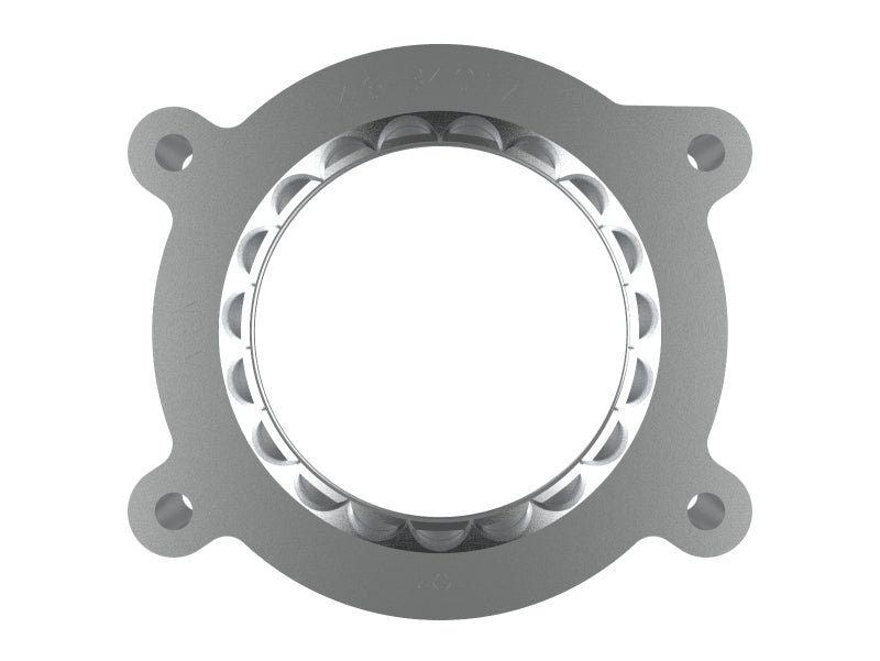 aFe 2020 Vette C8 Silver Bullet Aluminum Throttle Body Spacer Works w/ Factory Intake Only - Silver (afe46-34017) - photo 7