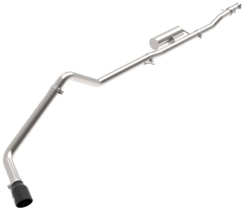 aFe POWER MACH Force-Xp 2.5in Axle-Back Exhaust System 2016-2020 Chevrolet Camaro SS V8 6.2L - Black