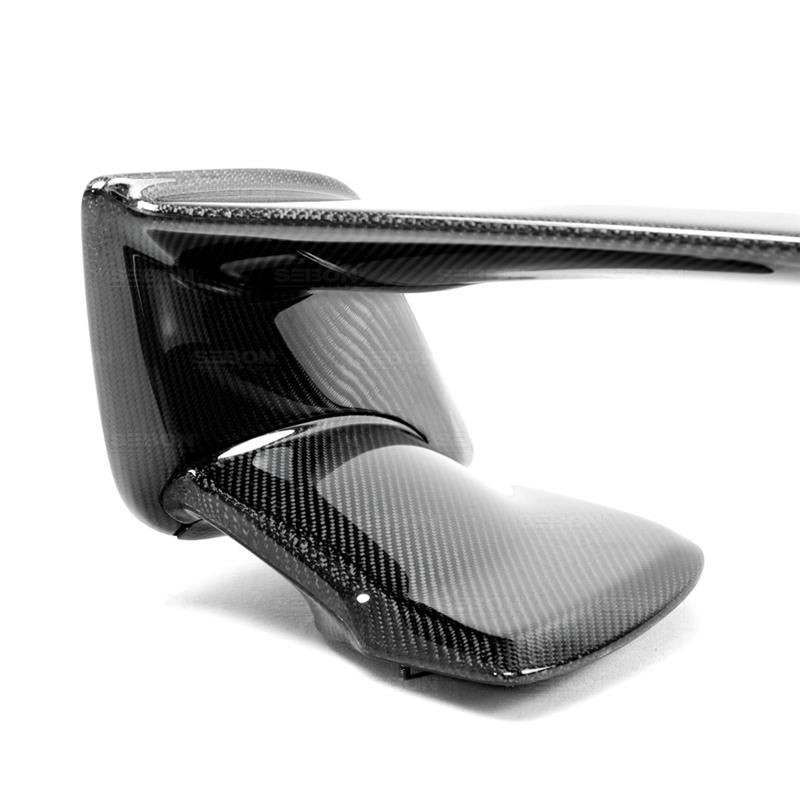 Seibon 2008-2010 Subaru WRX/STI 4dr OEM-style Carbon Fiber Rear Spoiler - photo 5