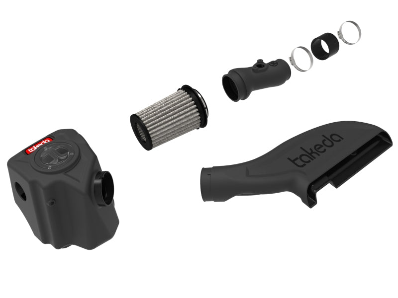 aFe Takeda Momentum Pro Dry S Cold Air Intake System 2018-2019 Subaru WRX STI H4-2.5L (afe56-70014D) - photo 5