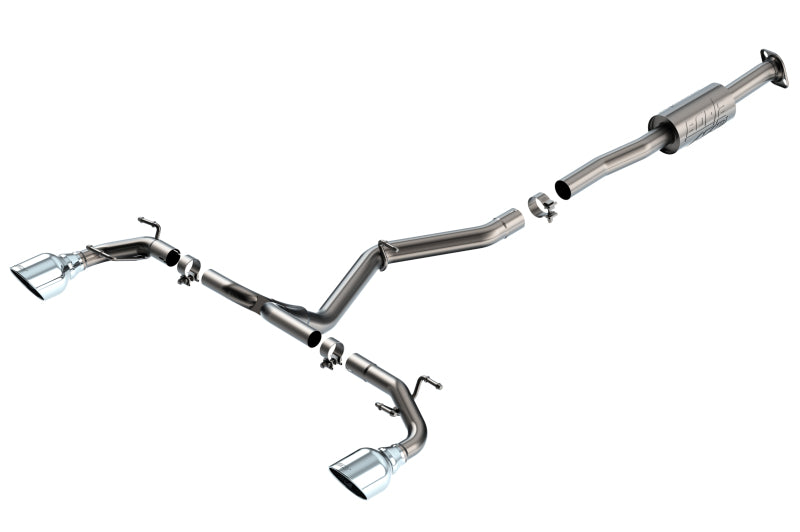 Borla 2022-2023 Subaru BRZ/Toyota GR86 2.4L RWD AT/MT ATAK Cat-Back Exhaust - Polished Tips