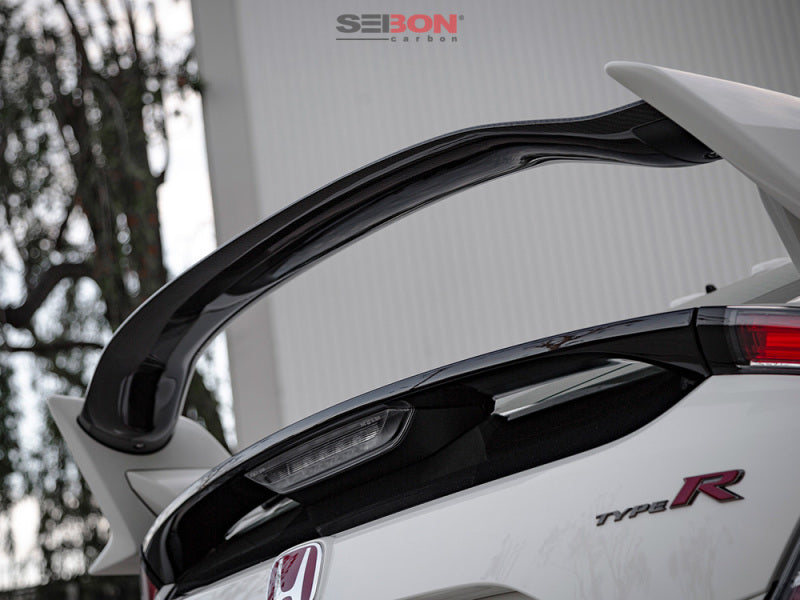 Seibon 2017 Honda Civic Type R OE Carbon Fiber Rear Center Spoiler - photo 5