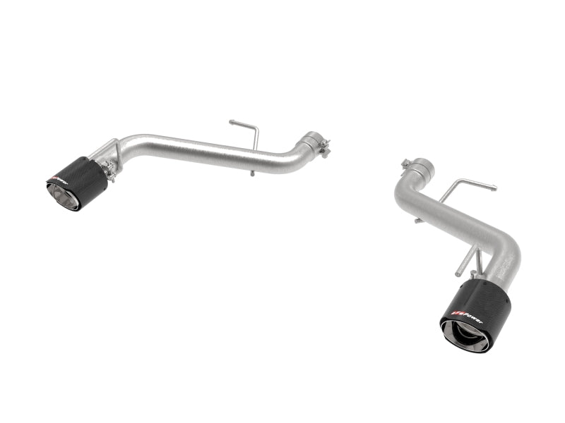 aFe POWER MACH Force-Xp 2.5in Axle-Back Exhaust System 2016-2020 Chevrolet Camaro SS V8 6.2L - Carbon Fiber - photo 3