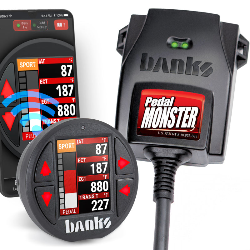 Banks Power Pedal Monster Kit Sumitomo TS 025 Sealed Series 6-Way CONFIG 1 PM-05 With iDash Pro