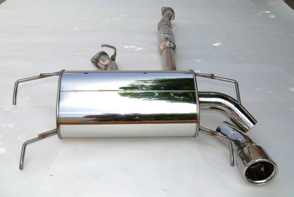 Invidia 2008+ WRX Hatch Q300 Single Rolled Stainless Steel Cat-Back Exhaust