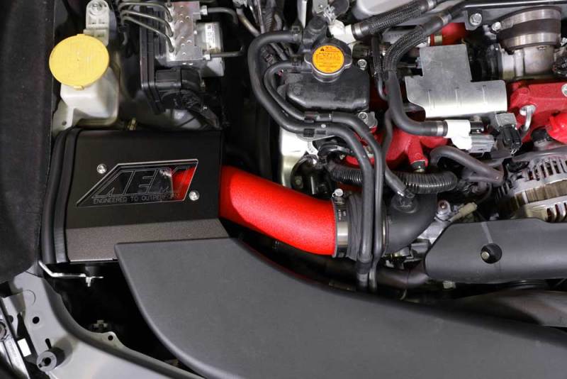 AEM Induction 2019 Subaru WRX STI 2.5L Cold Air Intake - Wrinkle Red (aem21-863WR) - photo 5