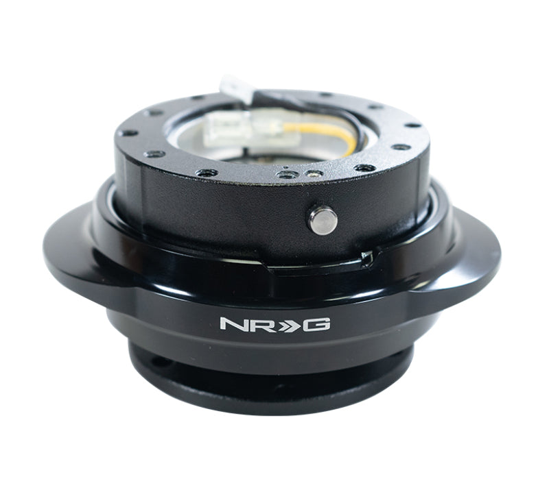 NRG Quick Release Gen 2.2 - Black Body / Shiny Black Oval Ring (SRK-220BK) - photo 2