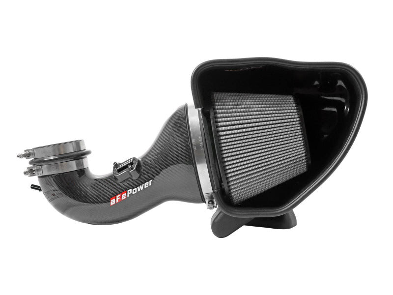 aFe 2017-2024 Chevrolet Camaro ZL1 (6.2L-V8) Track Series Carbon Fiber CAI System w/ Pro-DRY S Filters (afe57-10018D) - photo 5