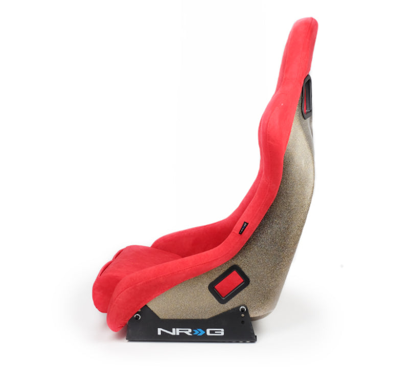 NRG FRP Bucket Seat ULTRA Edition - Medium (Red Alcantara/Pearlized Back) (FRP-303RD-ULTRA) - photo 7
