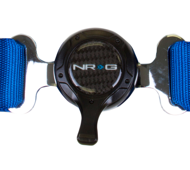 NRG 4PT 2in. Seat Belt Harness / Cam Lock - Blue (SBH-4PCBL) - photo 4