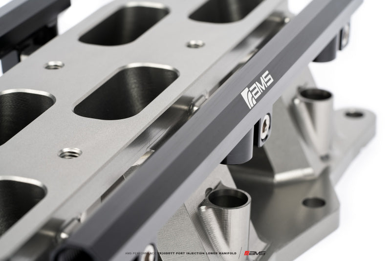 AMS Performance 2023+ Nissan Z Port Injection Lower Manifold - Gunmetal (amsAMS.47.08.0001-2) - photo 4