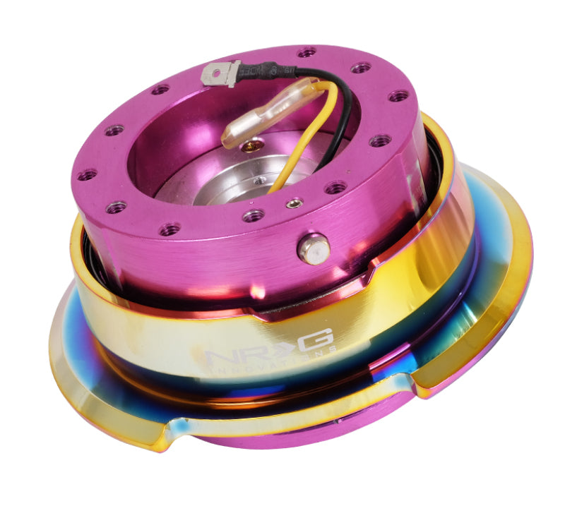 NRG Quick Release Gen 2.8 - Purple Body / Neochrome Ring (SRK-280PP-MC)