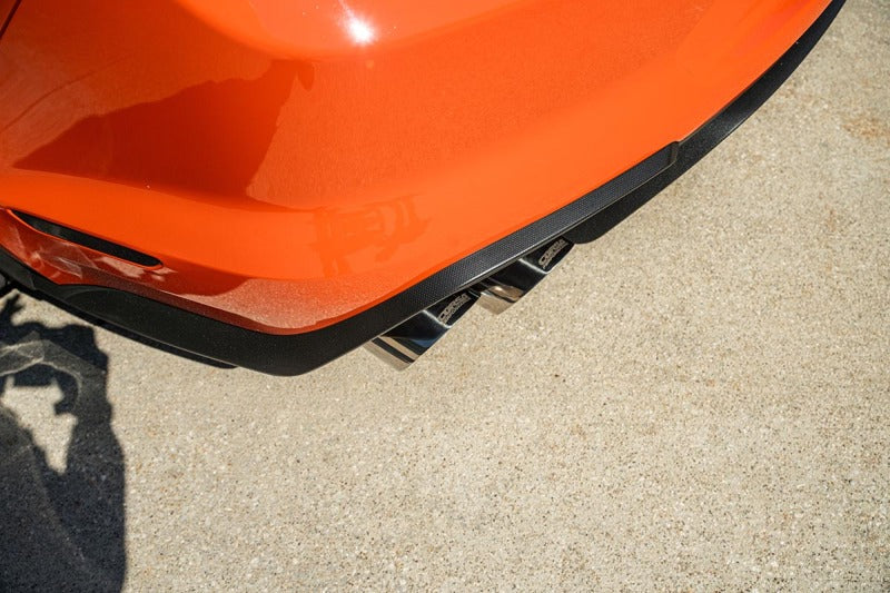 CORSA Performance 2020-2022 Ford Mustang GT500 3.0in Dual Rear Exit Cat-Back with Twin 5.0in Polish Slash Cut Pro Tips - photo 4