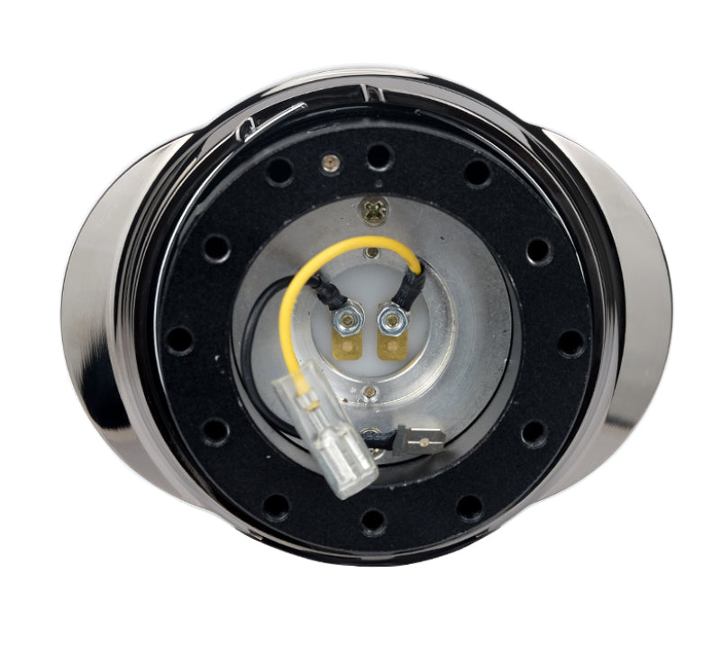NRG Quick Release Kit - Black Body/ Black Chrome Oval Ring (SRK-220BKC) - photo 3