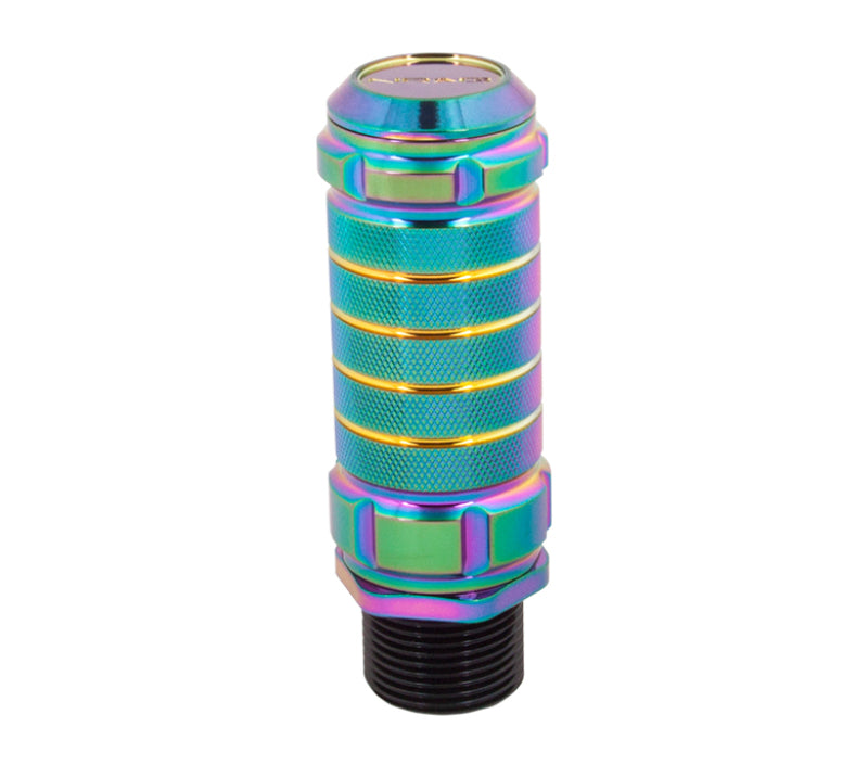 NRG Stealth Adjustable Shift Knob (M10X1.25) Nissan / Mazda / Toyota - Neochrome (SK-500MC-1)