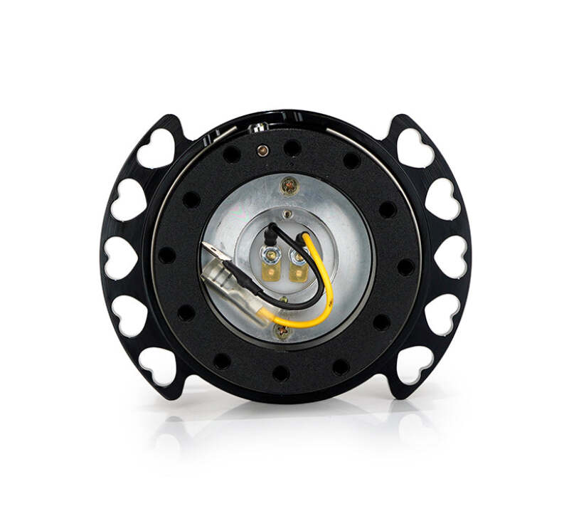 NRG Quick Release Kit - Black Body/ Black Heart Cutout Ring (SRK-222BK-BK) - photo 3